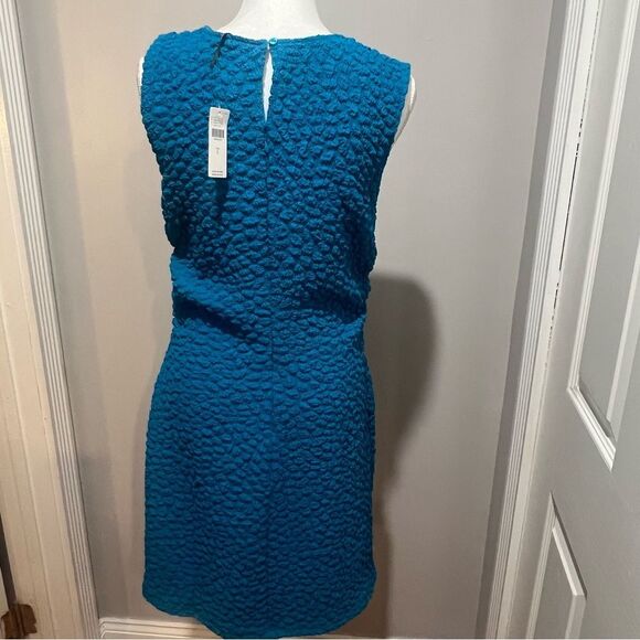 NWT By Anthropologie Textured Mini Shift Dress womens size large - Picture 13 of 14
